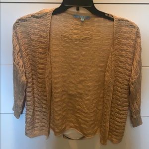 Antonio Melani tan lightweight cardigan